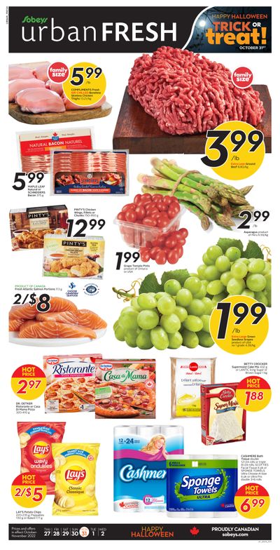 Sobeys Urban Fresh Flyer October 27 to November 2