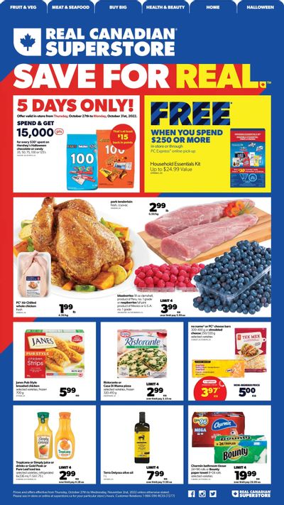 Real Canadian Superstore (ON) Flyer October 27 to November 2