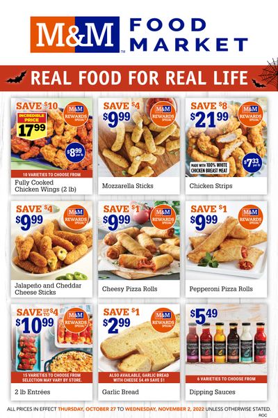 M&M Food Market (Atlantic & West) Flyer October 27 to November 2