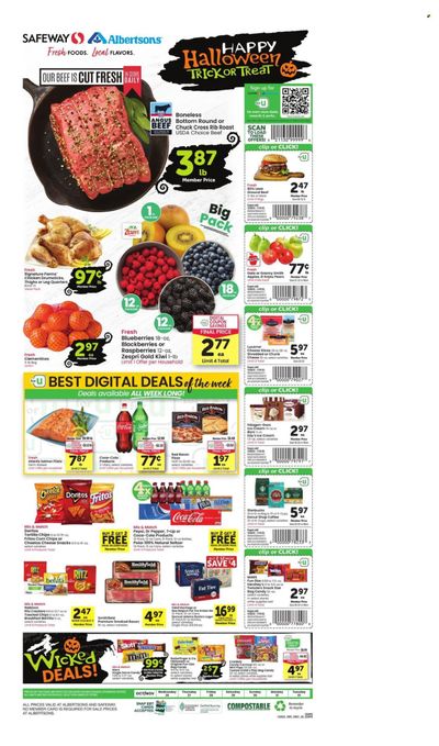 Albertsons (CO) Weekly Ad Flyer Specials October 26 to November 1, 2022