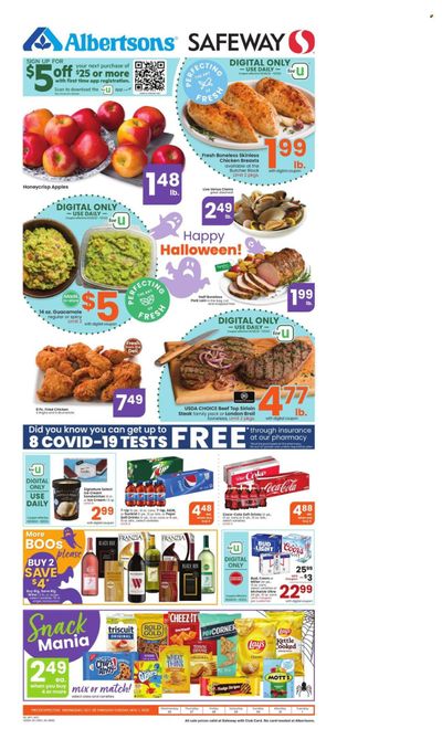 Albertsons (MT) Weekly Ad Flyer Specials October 26 to November 1, 2022