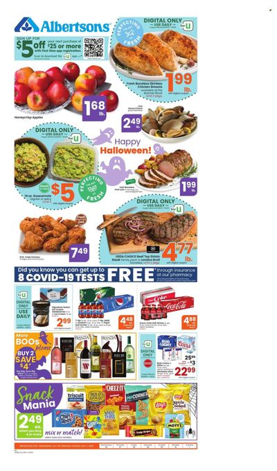 Albertsons (MT) Weekly Ad Flyer Specials October 26 to November 1, 2022