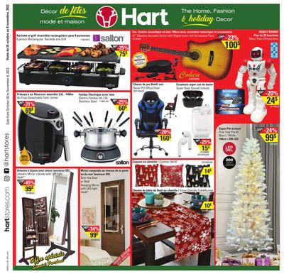 Hart Stores Flyer October 26 to November 8