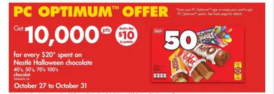 No Frills Ontario: Nestle Halloween Chocolate Deal Starts Tomorrow!