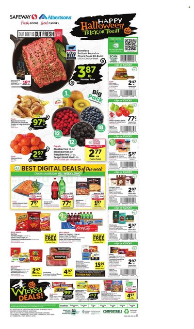 Albertsons (NM) Weekly Ad Flyer Specials October 26 to November 1, 2022