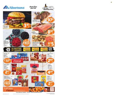Albertsons (TX) Weekly Ad Flyer Specials October 26 to November 1, 2022