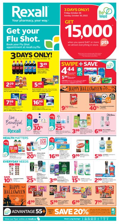 Rexall (ON) Flyer October 28 to November 3