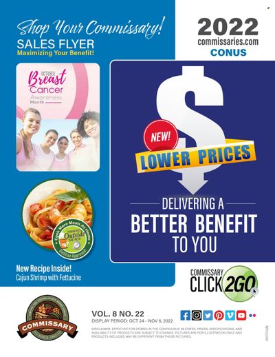 Commissary Weekly Ad Flyer Specials October 24 to November 6, 2022
