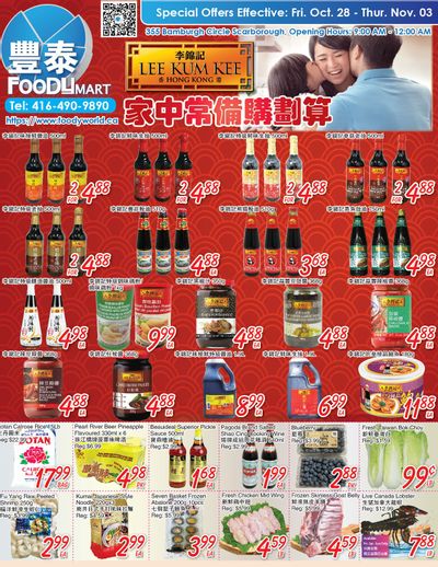 FoodyMart (Warden) Flyer October 28 to November 3