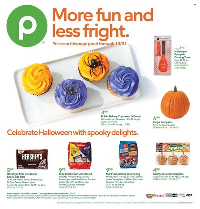 Publix (AL, FL, GA, NC, SC, TN) Weekly Ad Flyer Specials October 27 to November 2, 2022