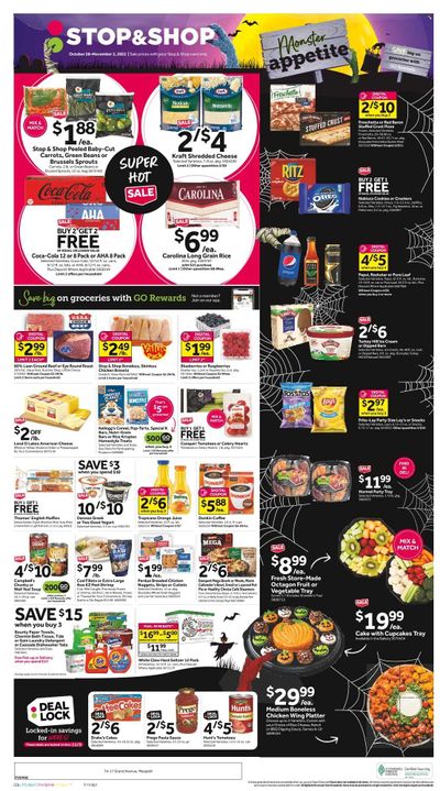 Stop & Shop (NY) Weekly Ad Flyer Specials October 28 to November 3, 2022