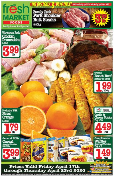 Fresh Market Foods Flyer April 17 to 23