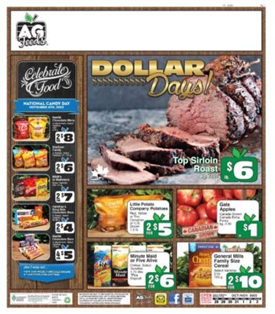 AG Foods Flyer October 28 to November 3