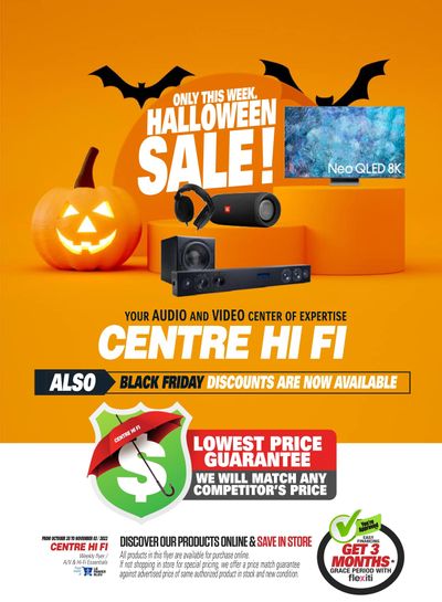 Centre Hi-Fi Flyer October 28 to November 3