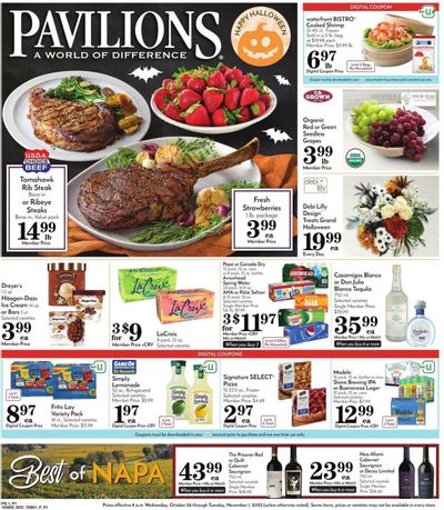 Pavilions (CA) Weekly Ad Flyer Specials October 26 to November 1, 2022