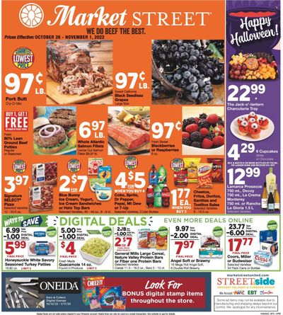 Market Street (NM, TX) Weekly Ad Flyer Specials October 26 to November 1, 2022