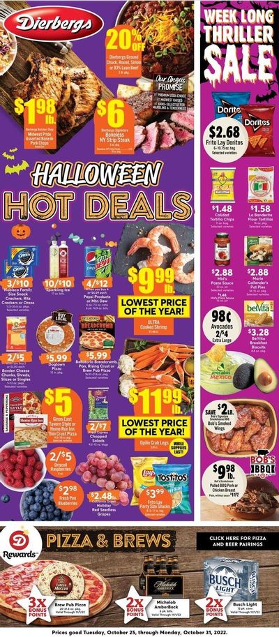 Dierbergs (IL, MO) Weekly Ad Flyer Specials October 25 to October 31, 2022