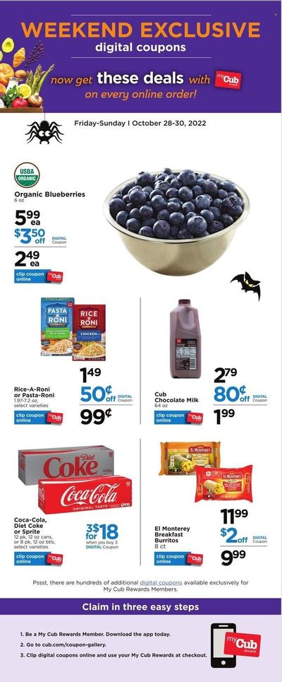 Cub Foods (MN) Weekly Ad Flyer Specials October 28 to October 30, 2022