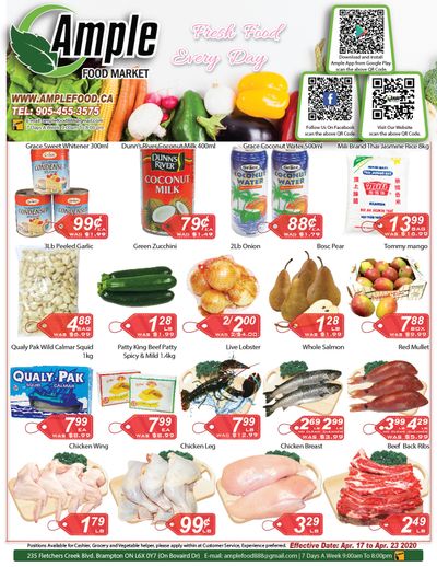 Ample Food Market Flyer April 17 to 23