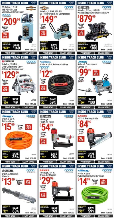 Harbor Freight Weekly Ad Flyer Specials October 28 to December 8, 2022