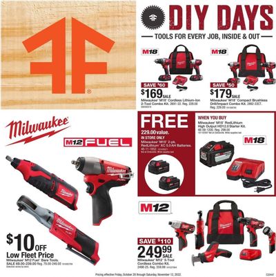 Fleet Farm (IA, MN, ND, WI) Weekly Ad Flyer Specials October 28 to November 12, 2022