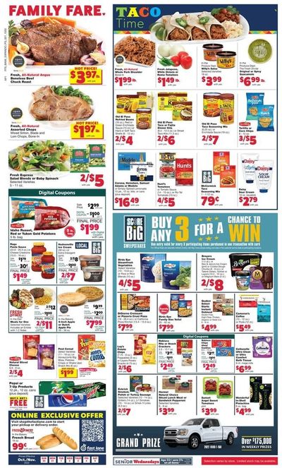 Family Fare (MI) Weekly Ad Flyer Specials October 30 to November 5, 2022
