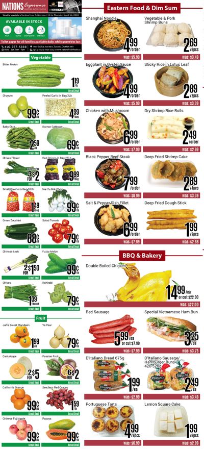 Nations Fresh Foods (Toronto) Flyer April 17 to 23