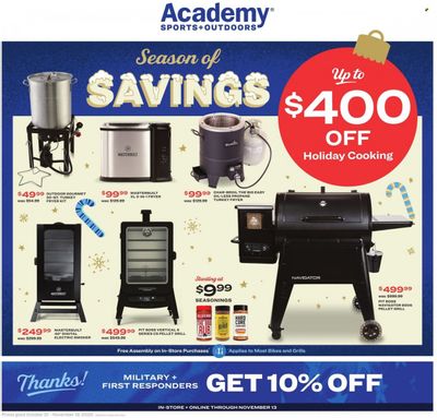 Academy Sports + Outdoors Weekly Ad Flyer Specials October 31 to November 19, 2022
