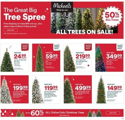 Michaels Weekly Ad Flyer Specials October 30 to November 5, 2022