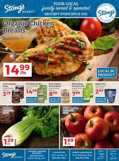 Stong's Market Flyer April 17 to 30