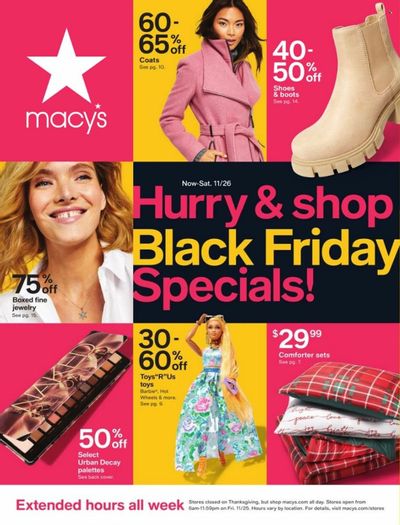 Macy's Weekly Ad Flyer Specials October 25 to November 26, 2022