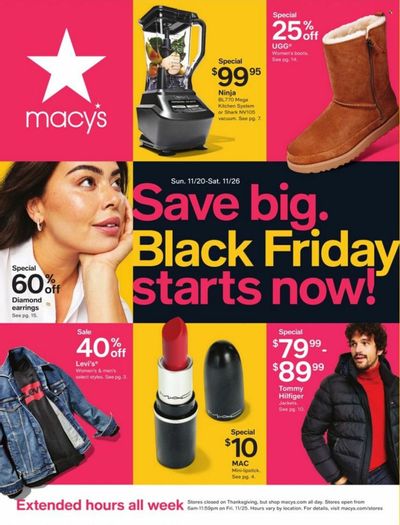 Macy's Weekly Ad Flyer Specials November 20 to November 26, 2022