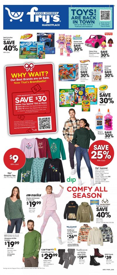 Fry’s (AZ) Weekly Ad Flyer Specials November 2 to November 8, 2022