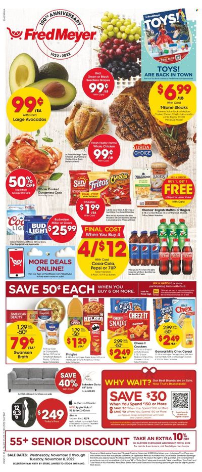 Fred Meyer Weekly Ad Flyer Specials November 2 to November 8, 2022