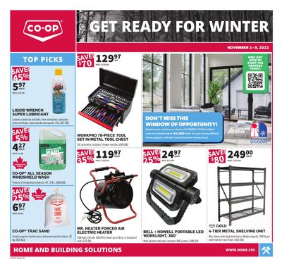 Co-op (West) Home Centre Flyer November 3 to 9