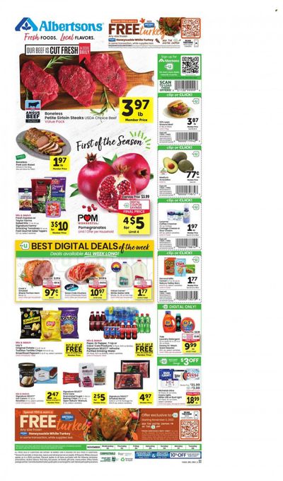 Albertsons (CO) Weekly Ad Flyer Specials November 2 to November 8, 2022