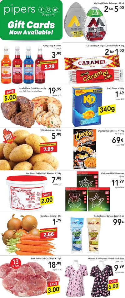 Pipers Superstore Flyer November 3 to 9