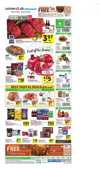 Albertsons (NM) Weekly Ad Flyer Specials November 2 to November 8, 2022