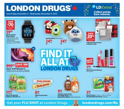 London Drugs Weekly Flyer November 4 to 9