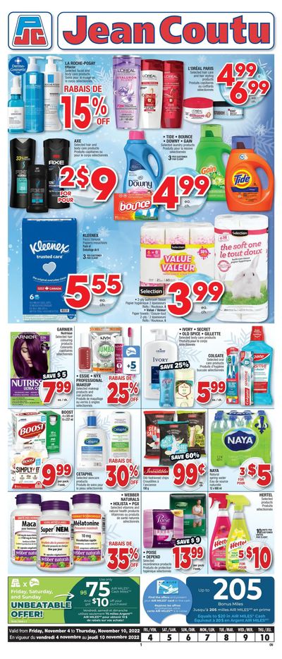 Jean Coutu (ON) Flyer November 4 to 10