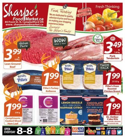 Sharpe's Food Market Flyer November 3 to 9