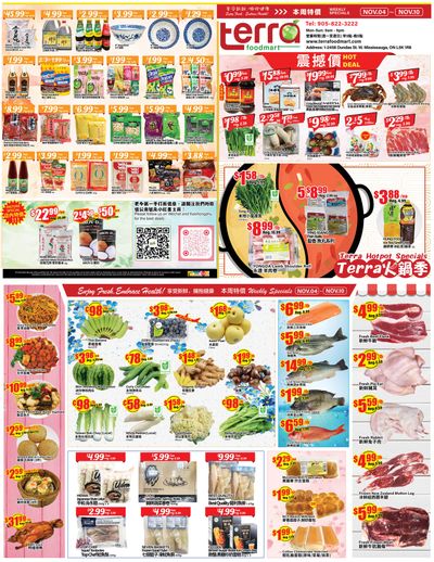 Terra Foodmart Flyer November 4 to 10