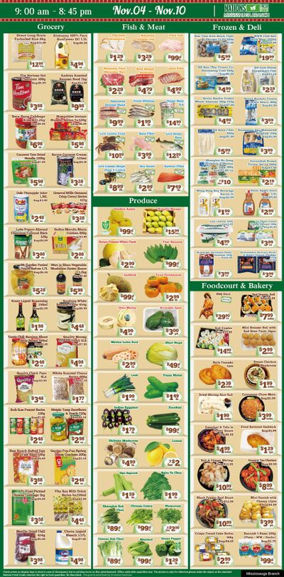 Nations Fresh Foods (Mississauga) Flyer November 4 to 10