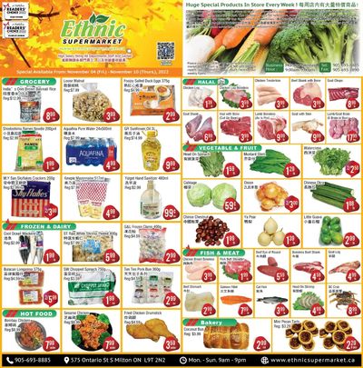 Ethnic Supermarket (Milton) Flyer November 4 to 10