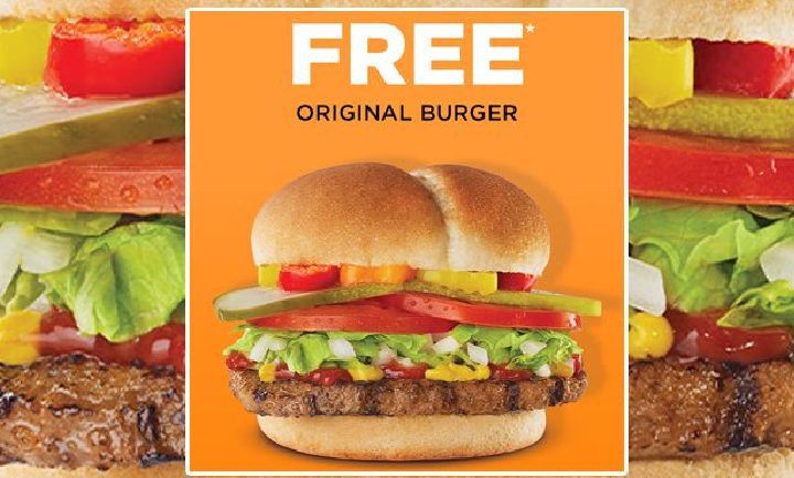 Free Harvey’s Original Burger* at Harvey's
