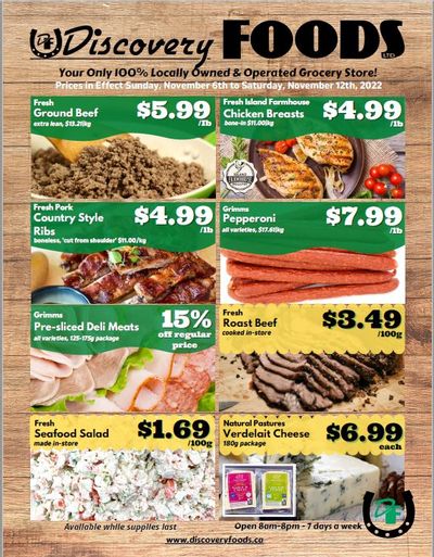 Discovery Foods Flyer November 6 to 12