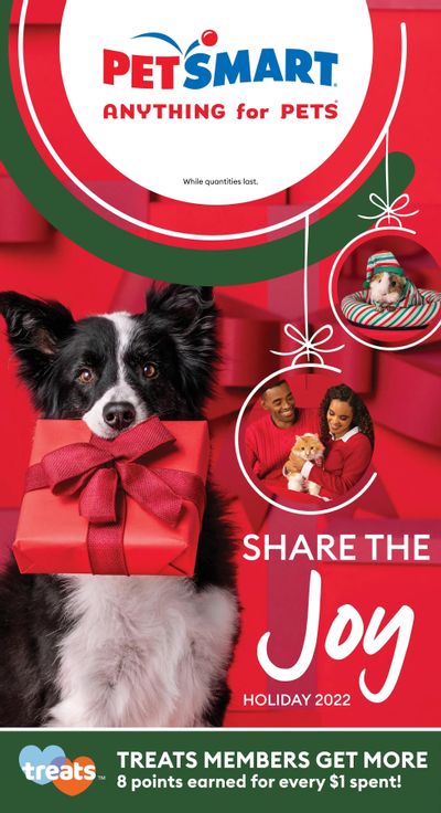 PetSmart Share The Joy Flyer November 7 to December 24