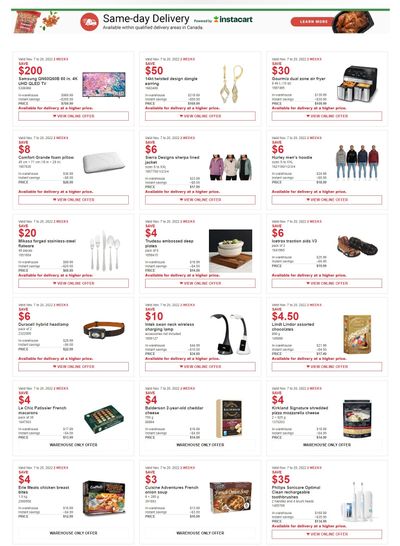Costco (ON & Atlantic Canada) Weekly Savings November 7 to 20