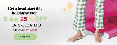 Hush Puppies Canada Pre Black Friday Promo Code: Save 25% OFF Flats & Loafers + $5 Beanie w/ Orders $99+