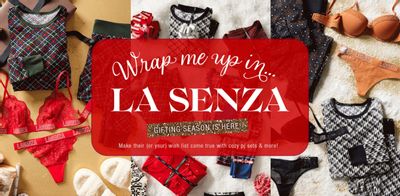 La Senza Canada Pre Black Friday Sale: Buy 1 Get 1 50% OFF Bras + Panties 7 for $40 + Save 25% OFF Lingerie